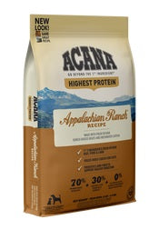 Acana Highest Protein, Appalachian Ranch Recipe Dog Food