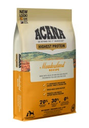 Acana Highest Protein, Meadowland Recipe Dog Food