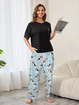 Beagle Pajama Bottoms - Unisex (Fabric Colors Vary)