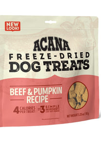 Beef & Pumpkin Freeze-Dried Dog Treats