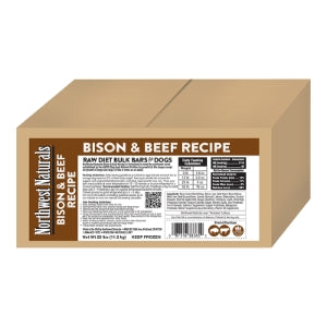 Bison & Beef Raw Dog Food by Northwest Naturals -  No Shipping