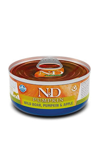 Wild Boar, Pumpkin & Apple Farmina Wet Pumpkin Cat Food, 2.5 oz