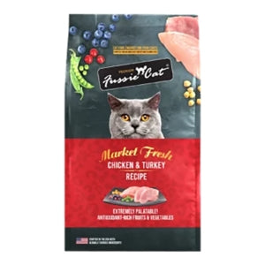 Chicken & Turkey Dry Food by Fussie Cat