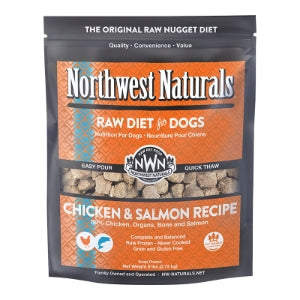 Chicken & Salmon Raw Dog Food by Northwest Naturals -  No Shipping