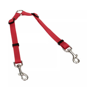 Leash Extension for 2 Dogs - 18"-24" Adjustable Coupler