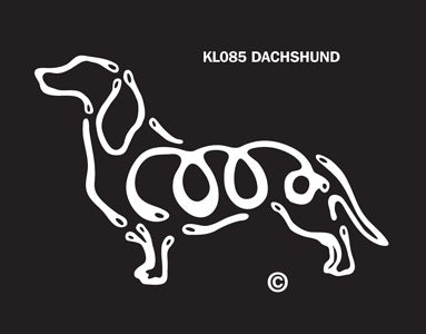 Dachshund Dog Window Sticker