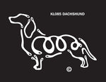 Dachshund Dog Window Sticker