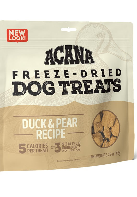 Duck & Pear Freeze-Dried Dog Treats