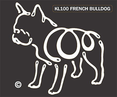 French Bulldog Window Sticker