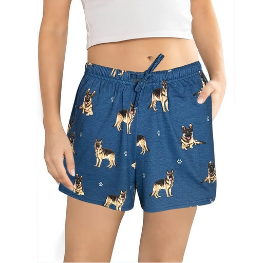 German Shepherd Soft Pajama Shorts -Soft!