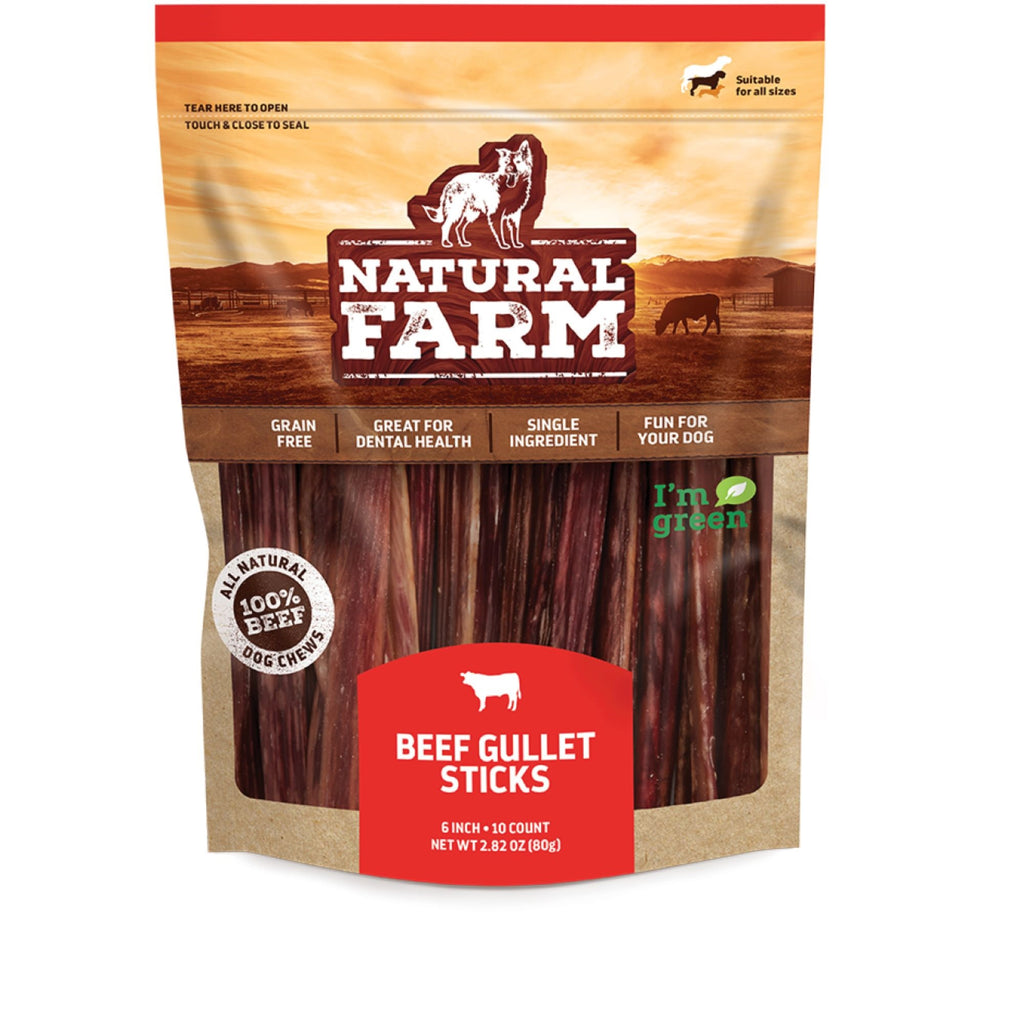 Gullet Sticks 6" 10ct Dog Treat