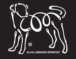 Labrador Dog Window Sticker