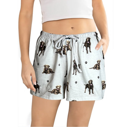 Labrador (Chocolate) Pajama Shorts