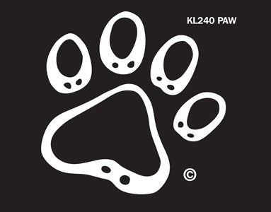 Paw Dog Window Sticker