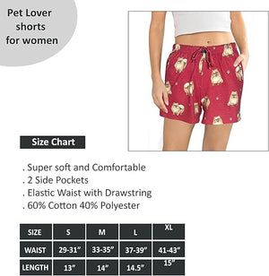 Pomeranian Pajama Shorts - Unisex
