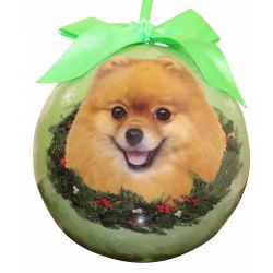 Pomeranian Christmas Ornament