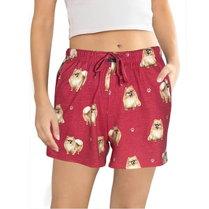 Pomeranian Pajama Shorts - Unisex