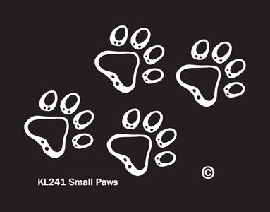 Mini Paws Dog Window Sticker