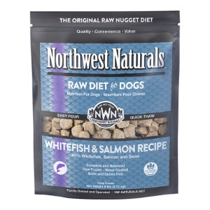 Whitefish & Salmon Raw Dog Food by Northwest Naturals -  No Shipping