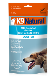 K9 Naturals Beef & Green Tripe Freeze Dried Dog Booster