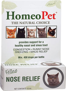 Nose Relief for Cats by HomeoPet