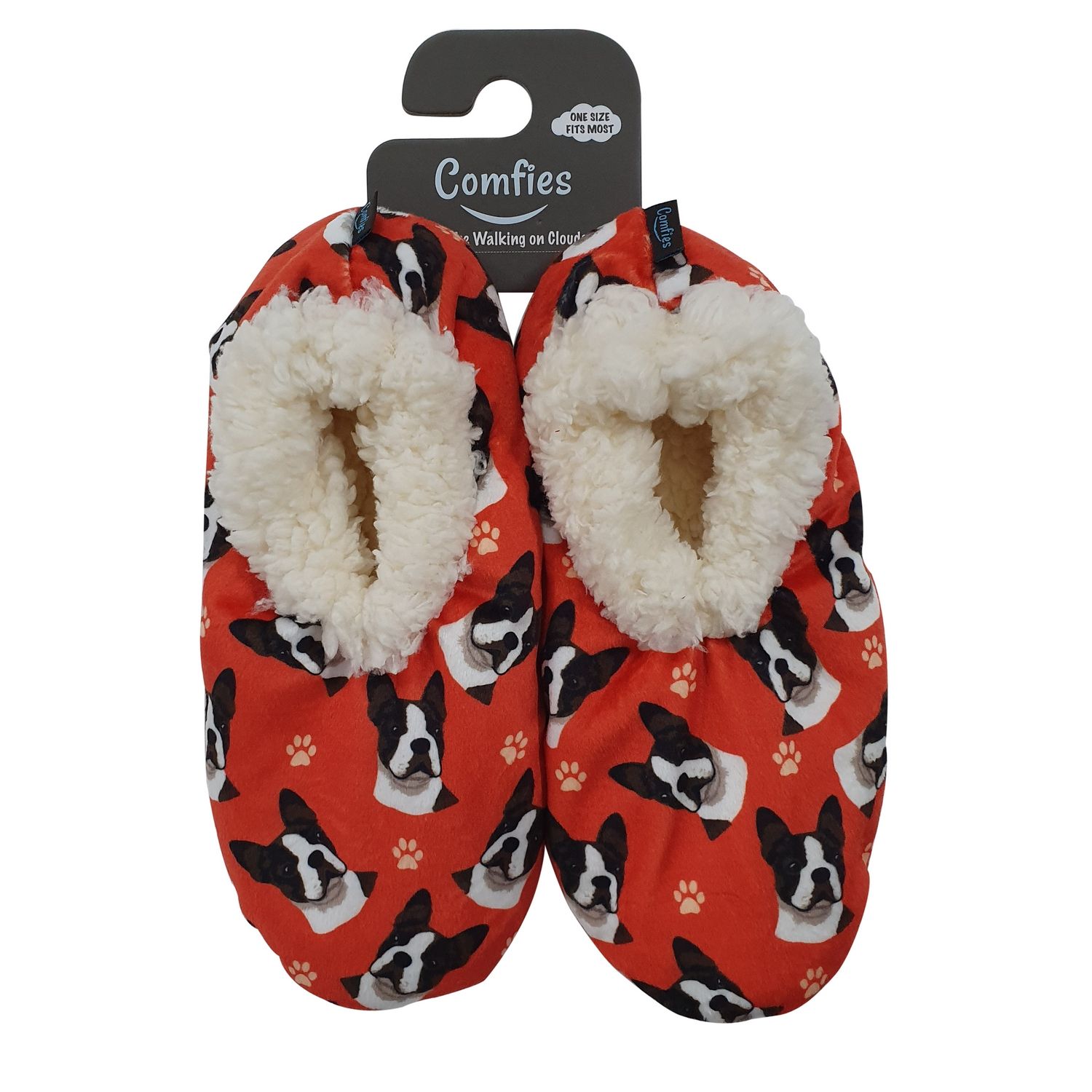 Boston Terrier Slippers - Comfies